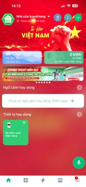 Công Tơ Điện Thông Minh HUNONIC ENTEC Kết Nối WiFi 63A Cảnh Báo An Toàn