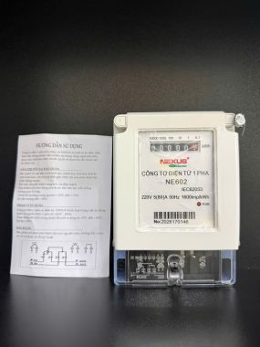 Công Tơ Điện Tử 1 Pha NEXUS NE602 5(80)A 220V