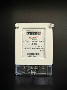 Công Tơ Điện Tử 1 Pha NEXUS NE602 5(80)A 220V