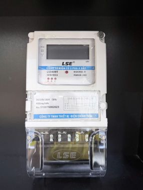 Công Tơ Điện Tử 3 Pha (Đồng Hồ Điện 3 Pha) LSE 100A LS340DT