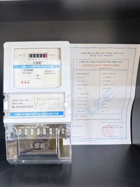 CÔNG TƠ ĐIỆN 3 PHA LSE 3 Pha 4 Dây Kiểu Điện Tử LS3E4M 3x10(120)A