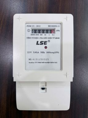 Công Tơ Điện 1 Pha Điện Tử (ĐỒNG HỒ ĐIỆN TỬ ) LSE LS142 5(40)A