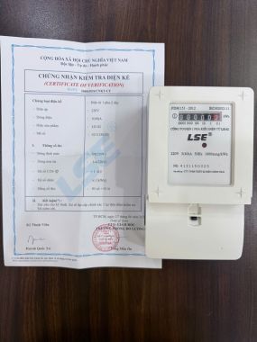 Công Tơ Điện 1 Pha Điện Tử (ĐỒNG HỒ ĐIỆN TỬ ) LSE LS142 5(40)A