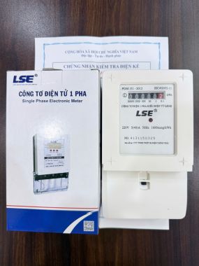 Công Tơ Điện 1 Pha Điện Tử (ĐỒNG HỒ ĐIỆN TỬ ) LSE LS142 5(40)A