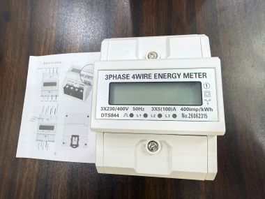Công tơ điện tử 3 pha 4 dây trực tiếp 100A HIZU/ DTS844