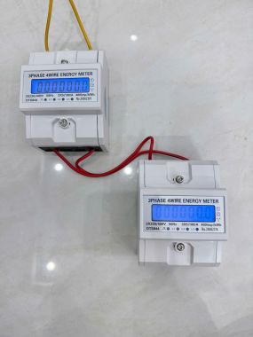 Công tơ điện tử 3 pha 4 dây trực tiếp 100A HIZU/ DTS844