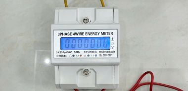 Công tơ điện tử 3 pha 4 dây trực tiếp 100A HIZU/ DTS844