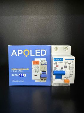 Cầu Dao Chống Rò Điện APOLED RCCB 2P 32A 40A 63A Chính hãng