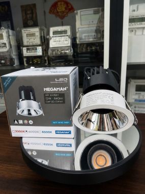 Đèn Spotlight LED MEGAMAN âm trần chống chói YTSP019 CRI97 UGR