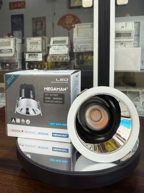Đèn Spotlight LED MEGAMAN âm trần chống chói YTSP019 CRI97 UGR