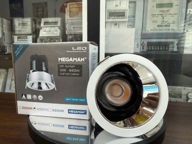 Đèn Spotlight LED MEGAMAN âm trần chống chói YTSP019 CRI97 UGR