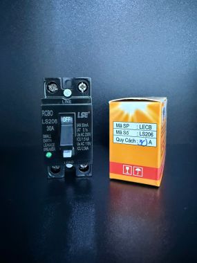 CẦU DAO CHỐNG GIẬT- CB CÓC CHỐNG RÒ LSE LS206