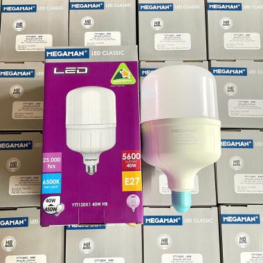 Đèn LED trụ Megaman siêu sáng YYT-HB 20W-60W, tiết kiệm điện
