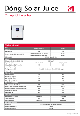 Bộ Biến Tần Inverter Moli Power 3.6kW & 5.5kW – Dùng Cho Năng Lượng Mặt Trời Hiệu Quả, Bền Bỉ