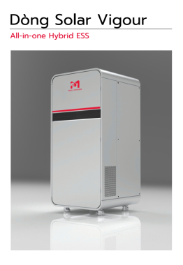 Solar Vigour – Lưu trữ năng lượng đa năng Moli Power 30kW/60kWh & 40kW/80kWh