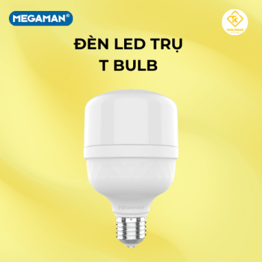 Bóng đèn LED trụ T Bulb Megaman 30W 40W E27 chíng hãng siêu sáng