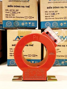 Biến Dòng APM 300/5A - 600/5A Hạ Thế Đo Lường, Đường Kính Lỗ 60mm