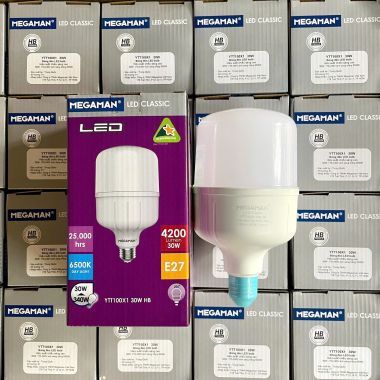 Đèn LED trụ Megaman siêu sáng YYT-HB 20W-60W, tiết kiệm điện