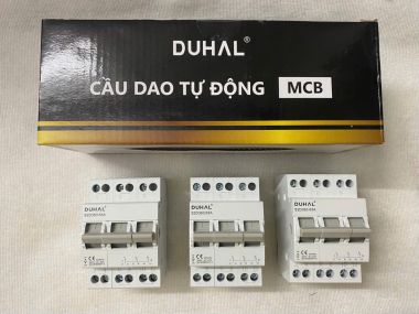 MCB Duhal 63A đảo chiều 220v-380v – Cầu dao tự động bảo vệ quá tải, ngắn mạch
