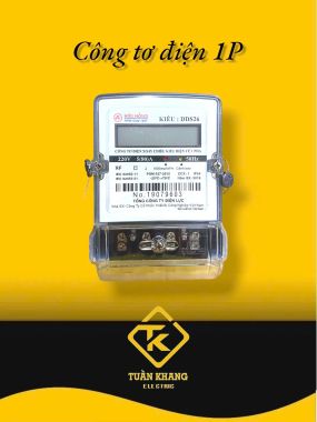Công Tơ Điện Xoay Chiều Điện Tử 1 Pha Hữu Hồng DDS26