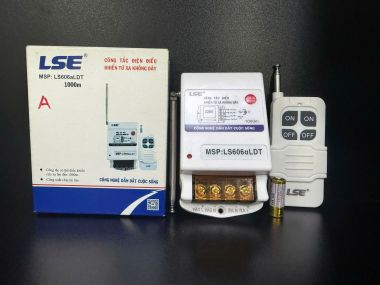 Bộ Điều Khiển Từ Xa Không Dây LSE 220V 1000m/3000m/5000m Chính Hãng