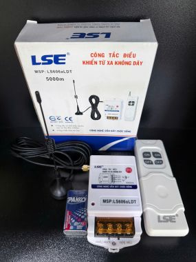 Bộ Điều Khiển Từ Xa Không Dây LSE 220V 1000m/3000m/5000m Chính Hãng