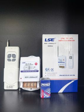 Bộ Điều Khiển Từ Xa Không Dây LSE 220V 1000m/3000m/5000m Chính Hãng