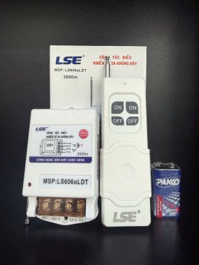 Bộ Điều Khiển Từ Xa Không Dây LSE 220V 1000m/3000m/5000m Chính Hãng