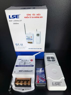 Bộ Điều Khiển Từ Xa Không Dây LSE 220V 1000m/3000m/5000m Chính Hãng