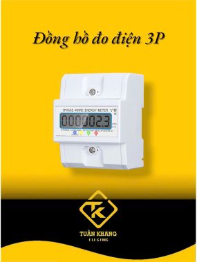 Công tơ điện tử 3 pha 4 dây trực tiếp 100A HIZU