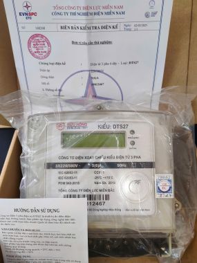 Công Tơ Điện Tử 3 Pha Gián Tiếp DTS27 5(6)A – Kiểm Định