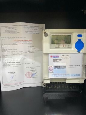 Công tơ Hữu Hồng 3 pha đa chức năng 1 biểu giá DTS27 5(100)A