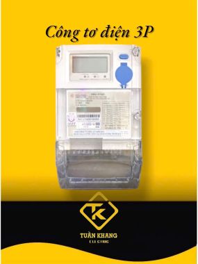 CÔNG TƠ ĐIỆN TỬ 3 PHA NHIỀU GIÁ TRỰC TIẾP 5(100)A- DTS27 HỮU HỒNG