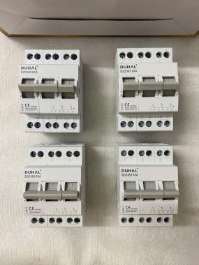 MCB Duhal 63A đảo chiều 220v-380v – Cầu dao tự động bảo vệ quá tải, ngắn mạch
