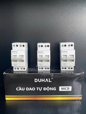MCB Duhal 63A đảo chiều 220v-380v – Cầu dao tự động bảo vệ quá tải, ngắn mạch