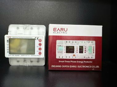 Công Tơ Điện 3 Pha Earu Tuya WiFi 100A - Đo Điện 2 Chiều Giao Nhận Solar