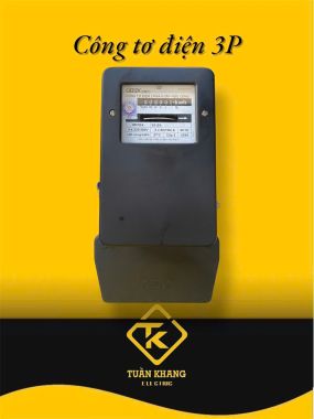 Công Tơ Điện 3 Pha EMIC 50(100) - Có Kiểm Định (Đồng Hồ Điện 3 Pha Emic)