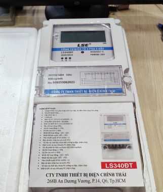 Công Tơ Điện Tử 3 Pha (Đồng Hồ Điện 3 Pha) LSE 100A LS340DT
