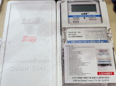Công Tơ Điện Tử 3 Pha (Đồng Hồ Điện 3 Pha) LSE 100A LS340DT