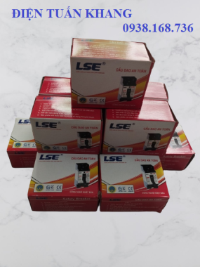 CB Cóc, Cầu Dao Tự Động LSE, Cầu Dao An Toàn CB LS100 Đen - CB LS100