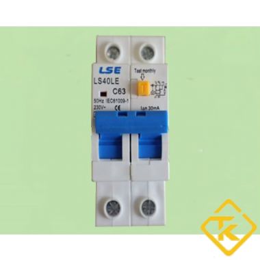 RCBO LS40LE (6A-63A) (CB Chống Giật LSE)