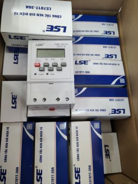 Timer hẹn giờ thông minh công suất lớn 30A LSE - Công tắc hẹn giờ