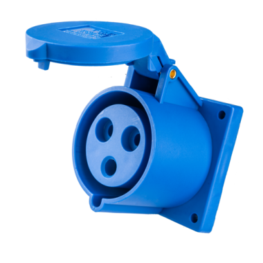 MPN-323 MPE-Ổ cắm loại cố định bắt trên bảng điện 3 cực, 32A, IP44