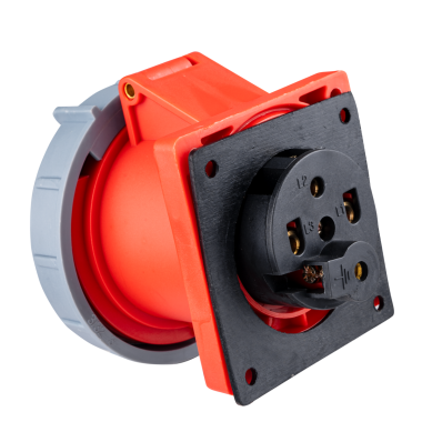 MPN-3242 MPE- Ổ cắm loại cố định bắt trên bảng điện 4 cực, 32A, IP67