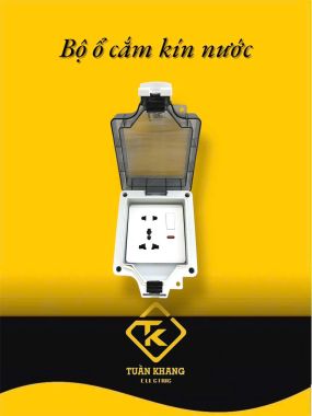 Ổ CẮM KÍN NƯỚC LSE CÓ CÔNG TẮC IP66 + Ổ CẮM KÍN NƯỚC CÓ USB