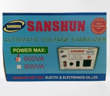 Ổn Áp SANSHUN tự động 1 pha nhiều công suất dãi từ 90V- 250V