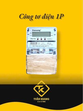 CÔNG TƠ ĐIỆN TỬ 1 PHA PANSONG 5(40)A - PS178 (LSE)