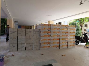 Quạt Trần Cao Cấp ASIA QT11-T-01 - 3 Cánh Nhôm Tĩnh Điện Màu Trắng