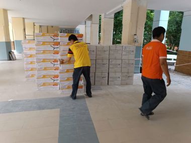 Quạt Trần Cao Cấp ASIA QT11-T-01 - 3 Cánh Nhôm Tĩnh Điện Màu Trắng