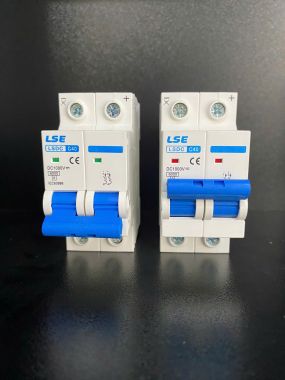 MCB DC 2 PHA 1000V, APTOMAT DC, THIẾT BỊ ĐÓNG NGẮT DC CHO ĐIỆN NLMT- LSDC-2P
